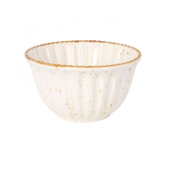 Bowl cannele Beige | Porcelana para Hostelería